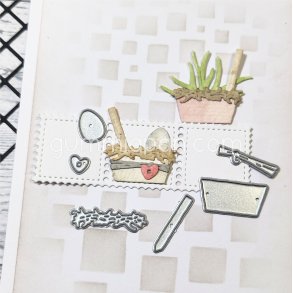 Die Krukarrangemang gummiapan 