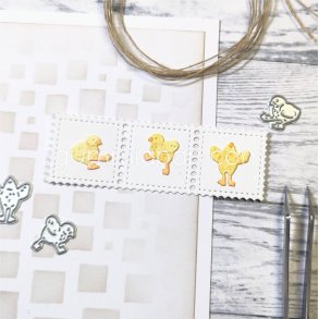 Die Sm� Kycklingar gummiapan 