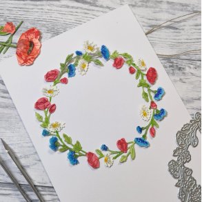 Die Midsommarkrans gummiapan 