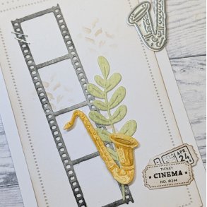 Die Saxofon gummiapan 