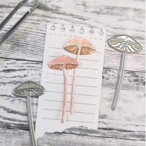 Die Smala Svampar gummiapan 