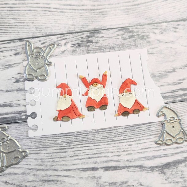 Die Tre Sm Gnomes gummiapan