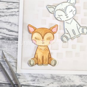 Die Kawaii R�djur gummiapan