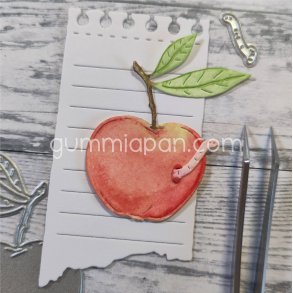 Die �pple med Mask gummiapan