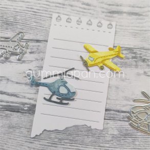 Die Flygplan & Helikopter gummipan