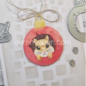 Die Hamster i Julkula gummiapan