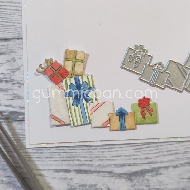 Die Julklappar gummiapan