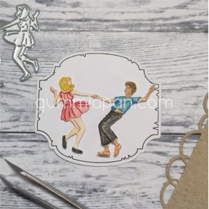 Die Dansande Par gummiapan