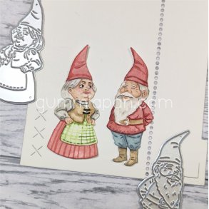 Die Tomtefar & Tomtemor gummiapan