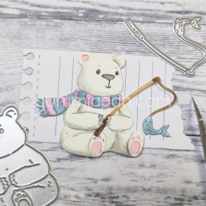 Die Bj&ouml;rn som Fiskar gummiapan