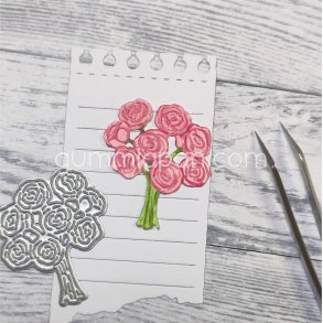 Die Bukett gummiapan