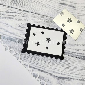 Die Sn&ouml;flingor Textur gummiapan