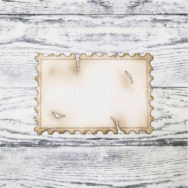 Die Old Stamp Background gummiapan RESTORDRE