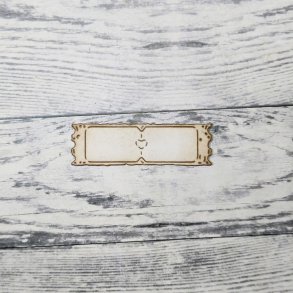 DieLiten Sliten Hj&auml;rtlig Biljett gummiapan