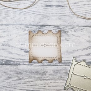 Die Kort Hj�rtlig Biljett gummiapan