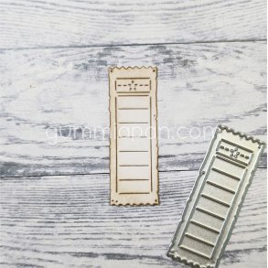 Die Sliten Biljett med Stj�rna gummiapan 