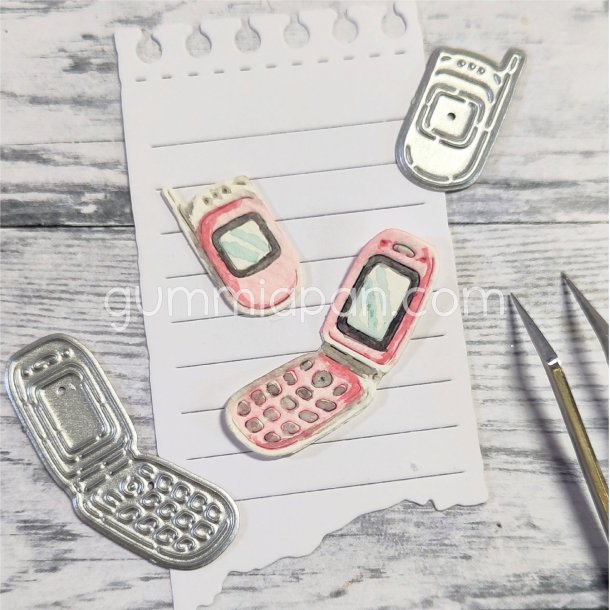 Die Mobiltelefon gummiapan 