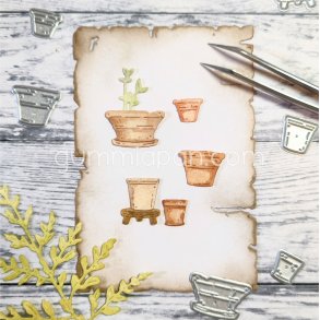 Die Blandade Krukor gummiapan 