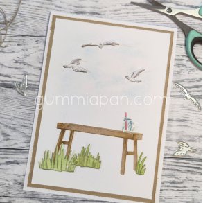 Die F�glar, delvis stansade gummiapan 