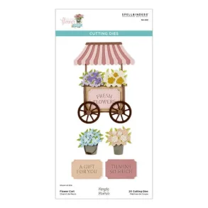 Flower Cart Etched Dies (S6-253) Spellbinders