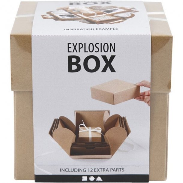 Explosion box Brun