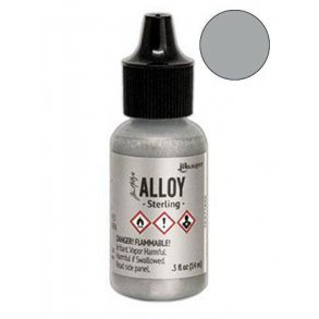 Tim Holtz Alcohol Ink Alloy - Sterling