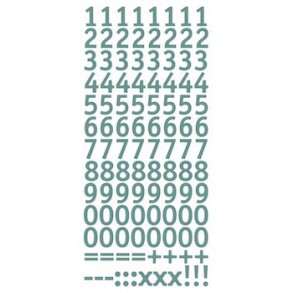 Stickers Tal s�lv 2567 S6