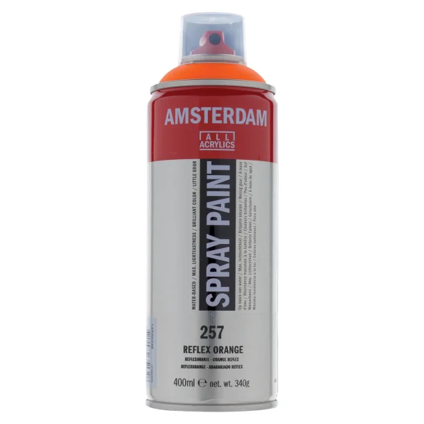 AMSTERDAM Spray paint 400 ml Reflex Orange 257