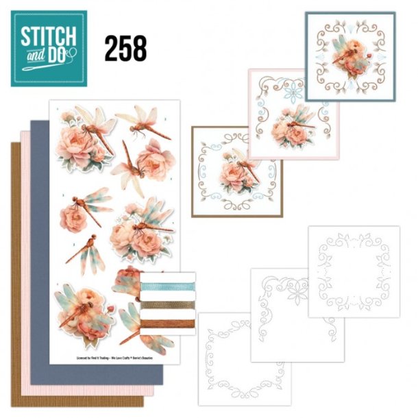Stitch and Do nr. 258 Dragonflies