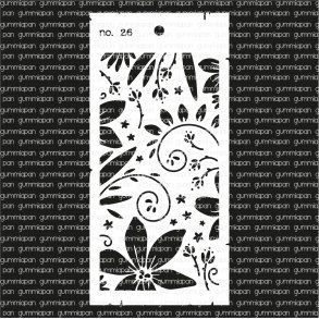 Stencil No. 26 gummiapan  RESTORDRE