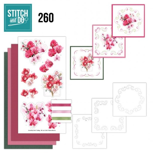 Stitch and Do nr. 260 Floral Elegance