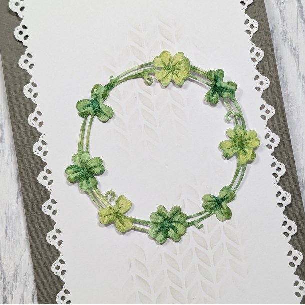 Die Kl�verkrans gummiapan 