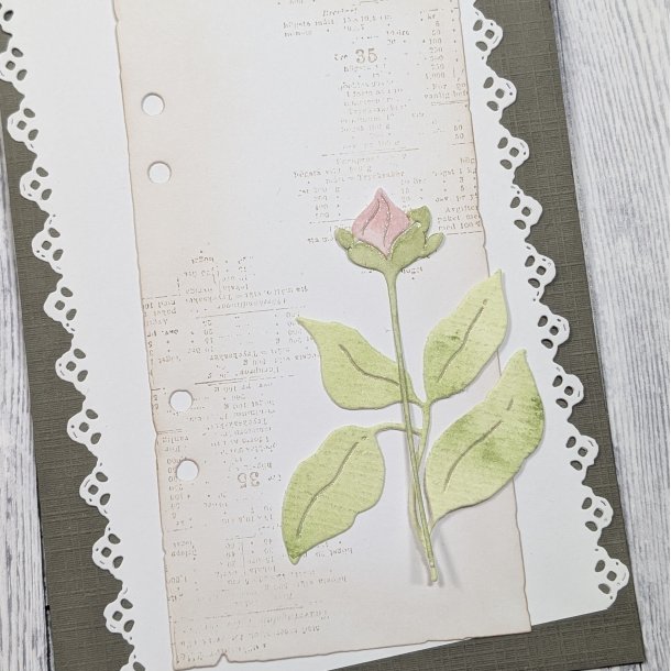 Die Liten Blomma Med Knopp gummiapan FORUDBESTILLING