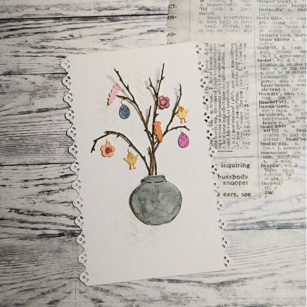 Die P�skris med Dekorationer gummiapan FORUDBESTILLING