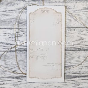 Die GA SlimLine med Dekor gummiapan 