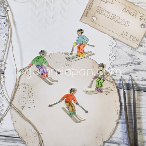 Die Slalom�kare gummiapan FORUDBESTILLING