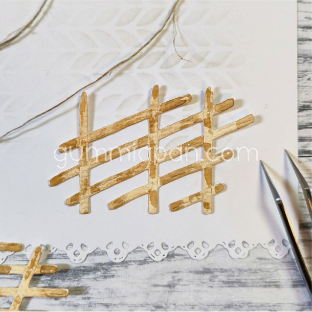 Die Slitet Staket gummiapan FORUDBESTILLING