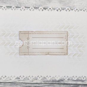 Die Blombiljett gummiapan 