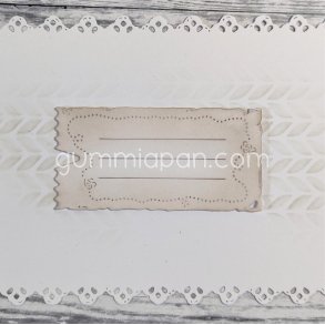 Die Biljett med Bin gummiapan 