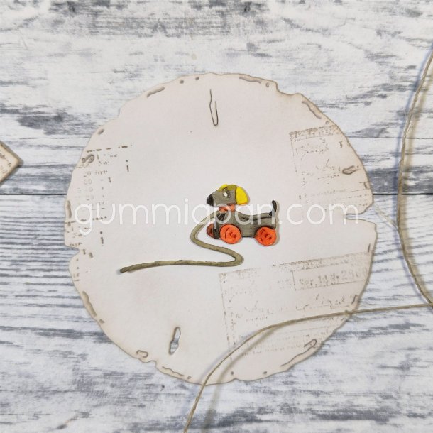 Die Leksakshund gummiapan FORUDBESTILLING