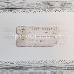 Die Konsertbiljett gummiapan 