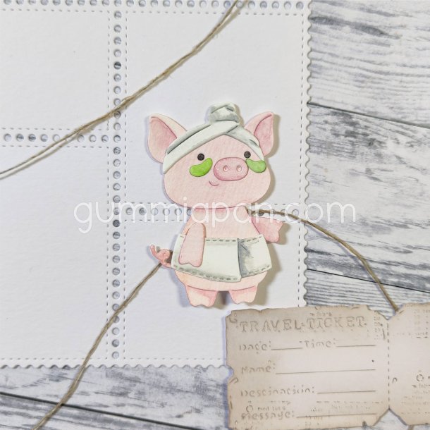 Die Piggy gummiapan FORUDBESTILLING