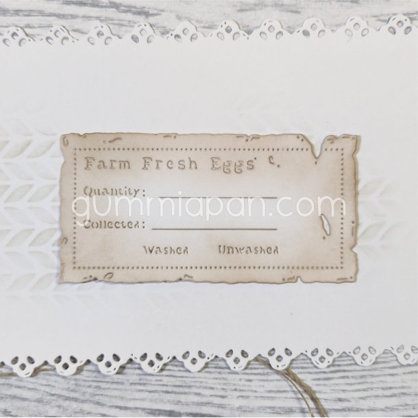 Die &Auml;ggjournaling gummiapan FORUDBESTILLING