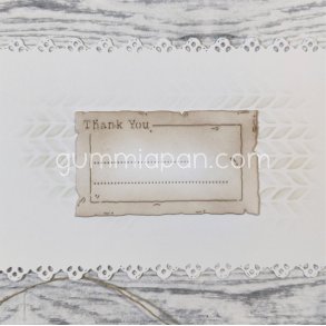 Die Thank You-Journaling gummiapan 