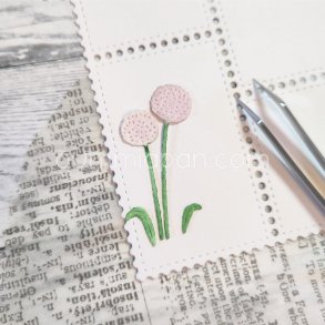 Die Liten Allium gummiapan