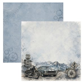 Designpapir Freedom 30,5 x 30,5 cm. - Luna Hobby