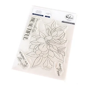 Magnificent Magnolia stamp PinkFresh Studio