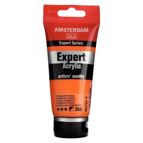 AMSTERDAM Expert Series acrylic tube 75 ml Permanent Orange 266