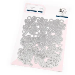 Fresh Florals die - Pinkfresh Studio