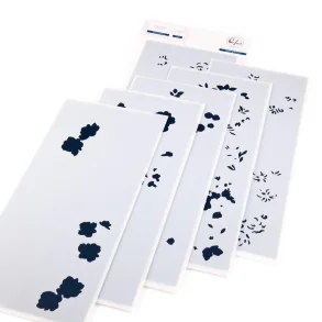 Blooming Grace stencil - Pinkfresh Studio